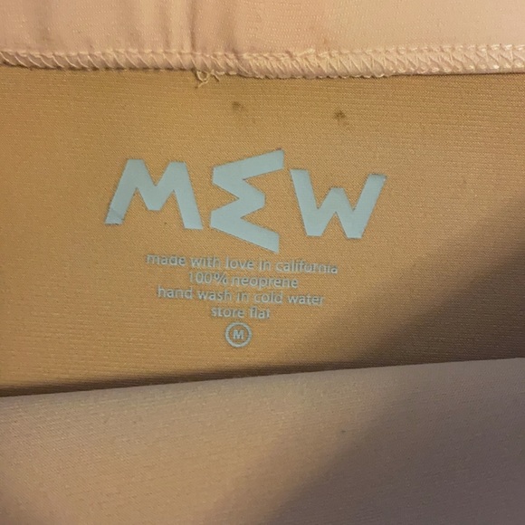 MEW Tan and Pink Neoprene Bikini - Picture 6 of 6